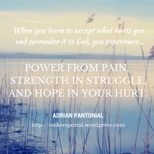 Power from Pain
