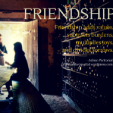 Friendship adds values, and subtracts(1)