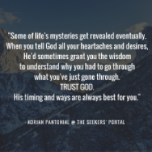 Adrian Pantonial - God Moves In Mysterious Ways