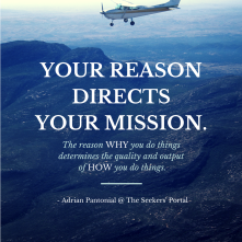 Adrian Pantonial - Reason Directs Mission